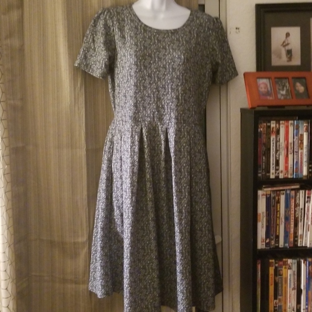 Gray amelia dress